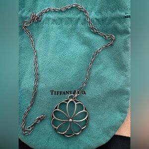 Tiffany & Co. Silver Petal Necklace